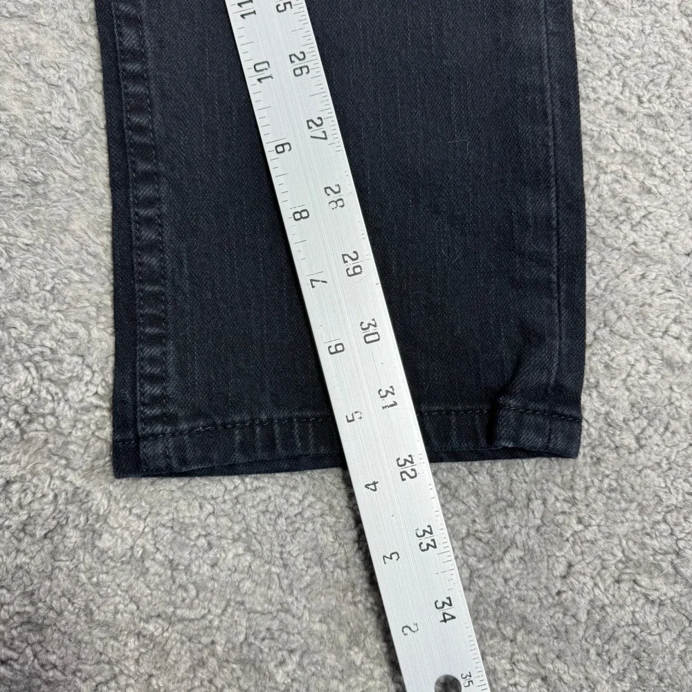 Levis 511 Slim Fit Black Jeans Mens 29x32 04511-4406 Dark Wash Denim Pants